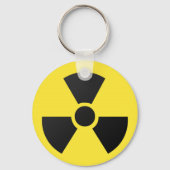 放射性標識 キーホルダー (正面)
