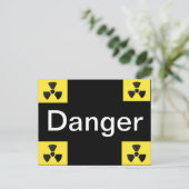 放射性標識 ポストカード (スタンド正面)