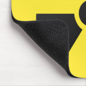 放射性標識 マウスパッド (コーナー)