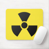 放射性標識 マウスパッド (マウス)