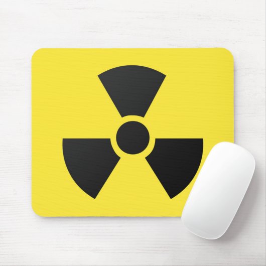 放射性標識 マウスパッド (マウス)