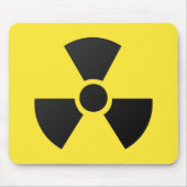 放射性標識 マウスパッド (正面)