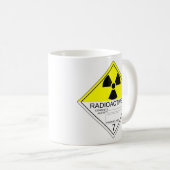 放射性輸送プレート猫3 Mug コーヒーマグカップ (正面右)