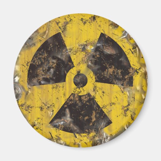 放射性錆び付いた マグネット (正面)