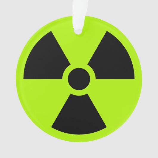 放射性 オーナメント (正面)