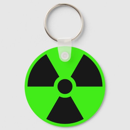 放射性 キーホルダー (正面)
