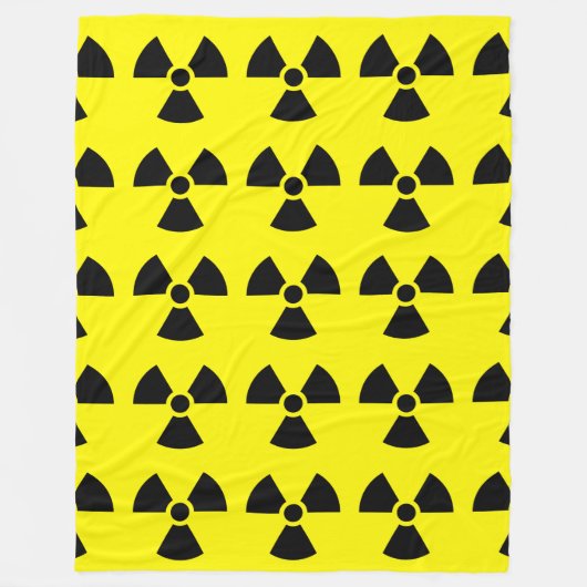放射性 フリースブランケット (正面)