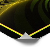 放射性 ポスター (角)