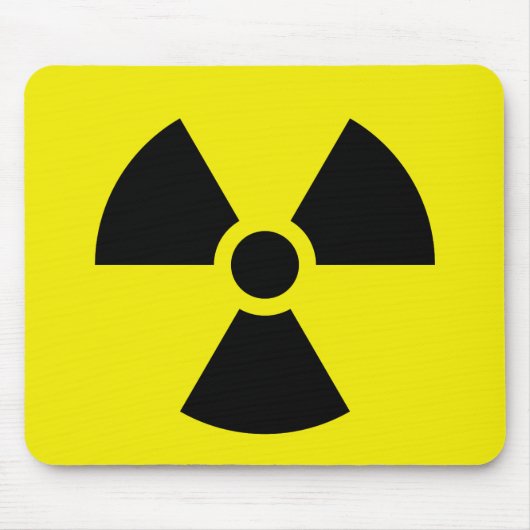 放射性 マウスパッド (正面)