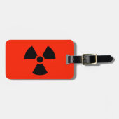 放射性 ラゲッジタグ (正面横)