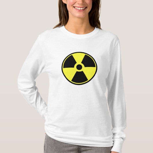 放射性 Tシャツ (正面)