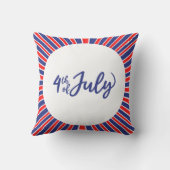 放射愛国の歓喜 クッション (裏面)