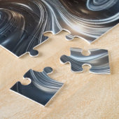 放射流メタリック光 ジグソーパズル (側面)