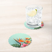 放射熱帯フローラ交響曲 ペーパーコースター (インサイチュ)