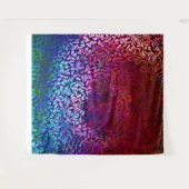 放射状の渦巻パターン複数のタペストリー タペストリー (正面(横))