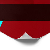 放射状タイル ポスター (角)