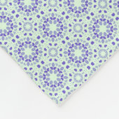 放射状パターンフリースブランケット フリースブランケット (角)