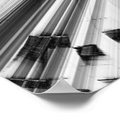 放射状パターン2 ポスター (角)