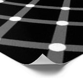 放射状光学錯覚 ポスター (角)