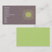 放射状-ビジネス 名刺 (正面/裏面)