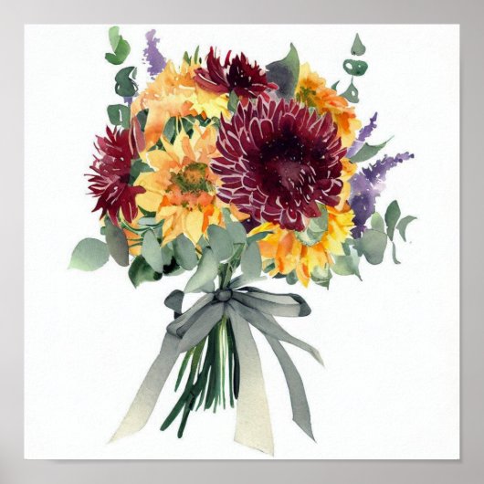 放射秋、付き添い人ブーケ(C) ポスター (正面)