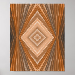 放射糸：カラーつながりポスター ポスター