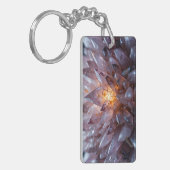 放射結晶ハート キーホルダー (正面左)