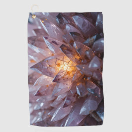 放射結晶ハート ゴルフタオル