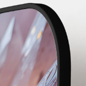 放射結晶ハート ピックルボールラケット (左詳細)