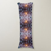 放射結晶ハート ボディピロー (正面縦)