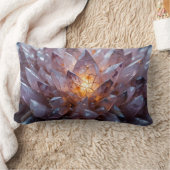 放射結晶ハート ランバークッション (ブランケット)