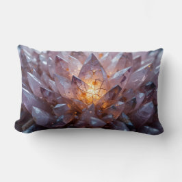 放射結晶ハート ランバークッション