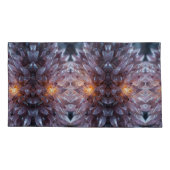 放射結晶ハート 枕カバー (裏面-左)