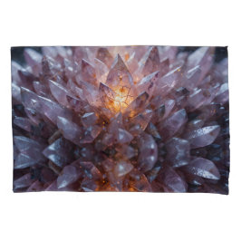 放射結晶ハート 枕カバー