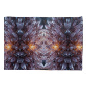 放射結晶ハート 枕カバー (裏面-左)