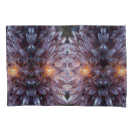 放射結晶ハート 枕カバー