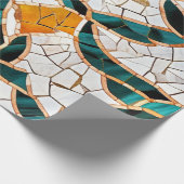 放射結晶モザイク ラッピングペーパー (角)