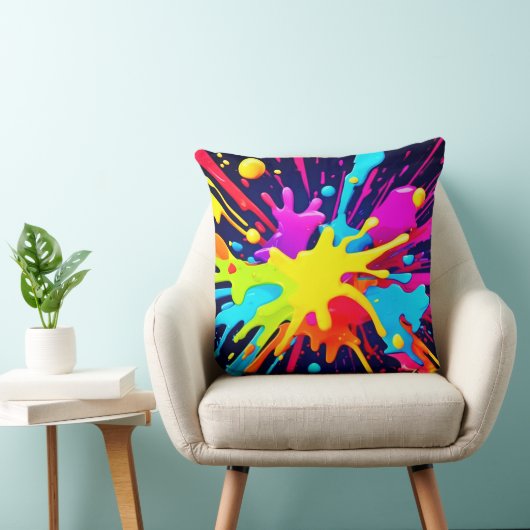 放射絵を描爆発 クッション (椅子)