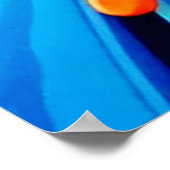 放射絵を描爆発 ポスター (角)