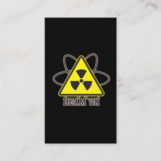 放射線おもしろい放射線素晴らしい技術 名刺 (正面)