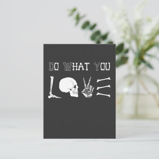 放射線おもしろいX線骨格素晴らしい技術放射線科医 ポストカード (スタンド正面)