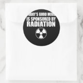 放射線による今日の良い気分 ラウンドシール (バッグ)