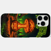 放射線カボチャの大量破壊ハロウィーン Case-Mate iPhoneケース (裏面 (横))