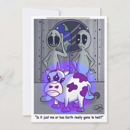 放射線カートゥーンカード (正面)