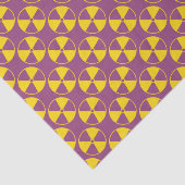 放射線シンボルパターン 薄葉紙 (詳細)