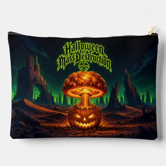 放射線ジャックオランタン ハロウィンオブ大量破壊 アクセサリーポーチ (裏面)