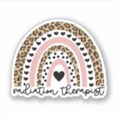 放射線セラピストレインボー、素晴らしいセラピーグラッドギフト シール (正面)