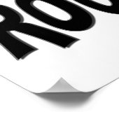 放射線セラピストロック！ポスタープリント ポスター (角)