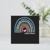 放射線セラピスト思気にいやりのある専用 招待状 (スタンド正面)