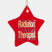 放射線セラピスト超常現象 セラミックオーナメント (右)